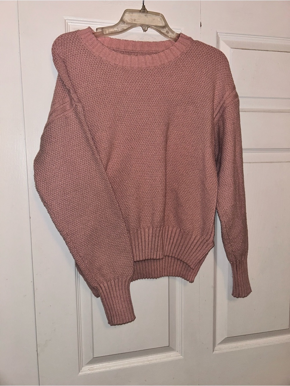 Source Unknown Rose Pink Crewneck Sweater